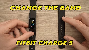 How to change the band on the Fitbit Charge 5