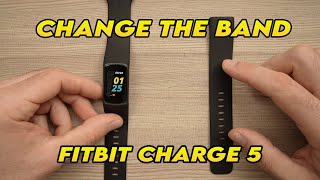 Fitbit Charge 5 Hook and Loop Band (Charcoal Nylon Unboxing and First  Impression) 