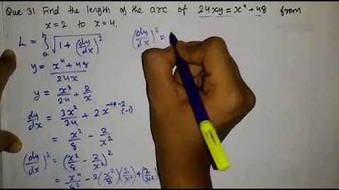 Schaum Series of Integral Calculas| Area & Arc length Ch:21 | Question:31 || Part-32