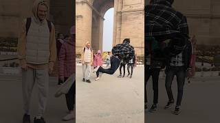 Foreigners are loving my flips🇮🇳🇫🇷 #short #trending #viral #youtubeshorts #shortvideo #ytshorts