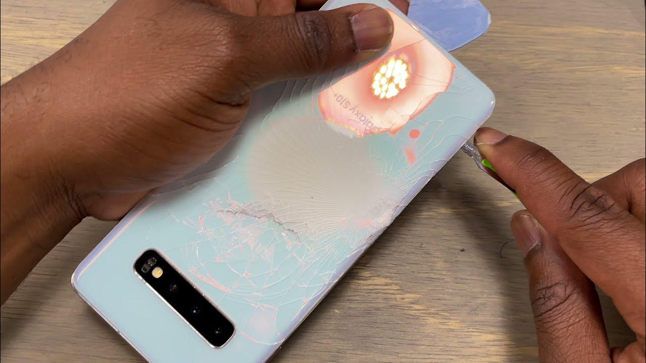 galaxy s10 plus back glass replacement