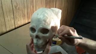 Milk Jug Skull Tutorial part 3