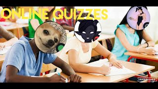 Taking random internet Quizzes