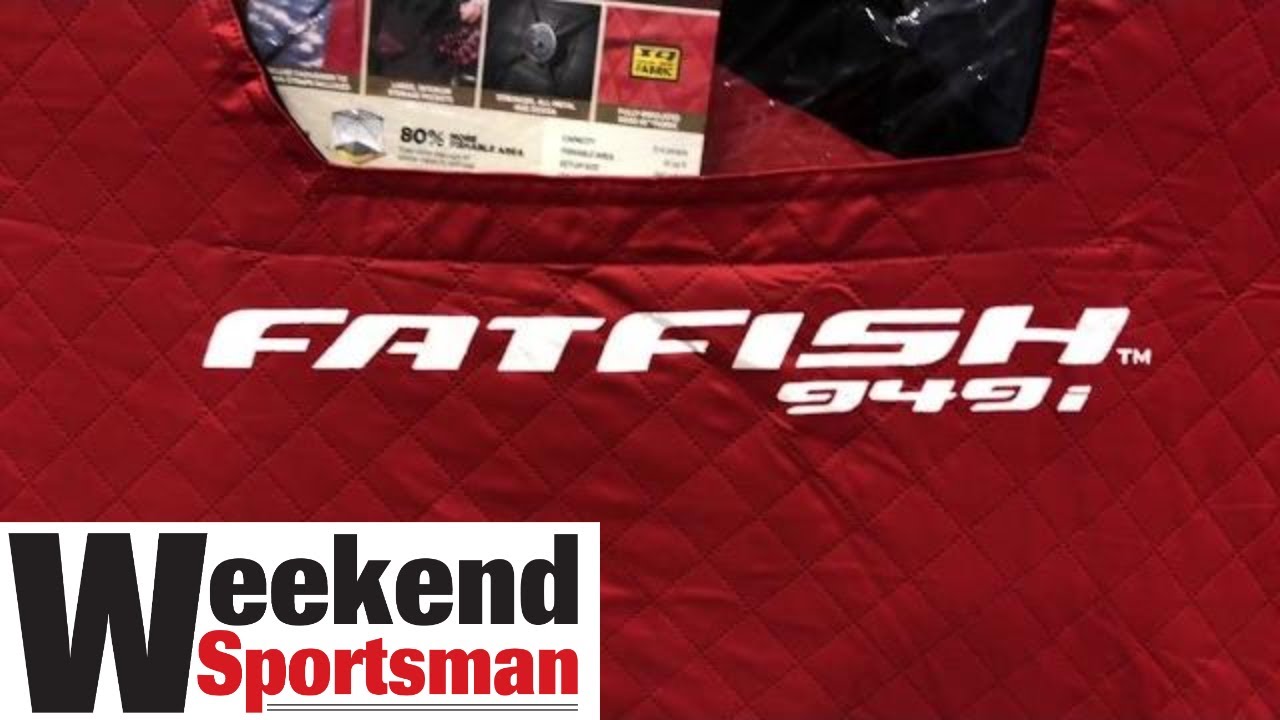 Eskimo Fatfish 949i Insulated PopUp Ice Fishing Shelter EskimoIceFishing Weekend Sportsman