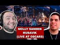 Molly Sanden - Husavik (Live at Oscars) - TEACHER PAUL REACTS