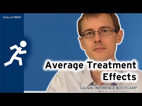 Average Treatment Effects: Causal Inference Bootcamp