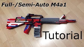 LEGO Full & Semi-Auto M4a1 / Instruction YouTube