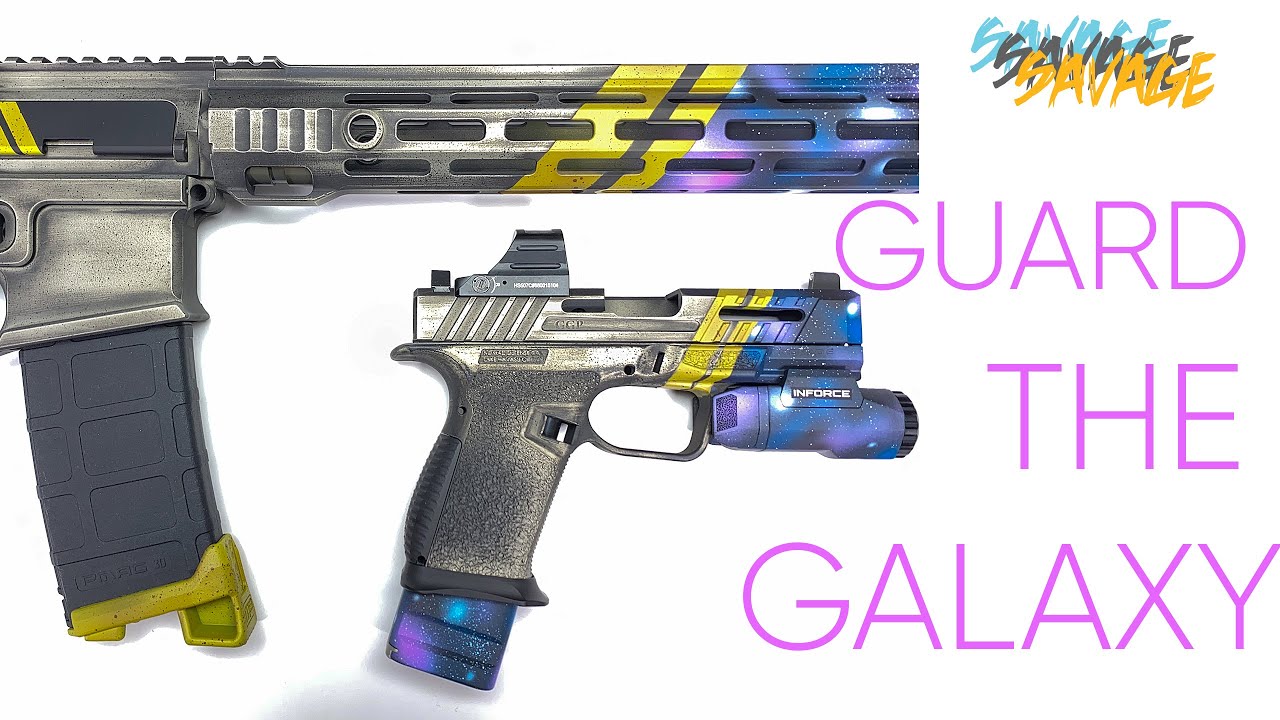 Cerakote Nebula AR15 and Glock 19 Matched Set & Spartan Mounts Giveaway!