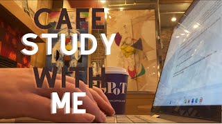 Cafe Study With Me~Background Music &Typing Sounds by Zee's Library 142 views 2 months ago 34 minutes