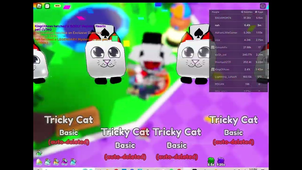 Secret hatch in Bubble Gum Clicker