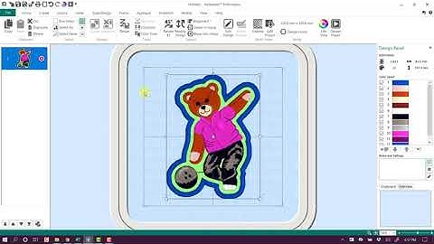 Add an Applique Border in mySewnet Embroidery