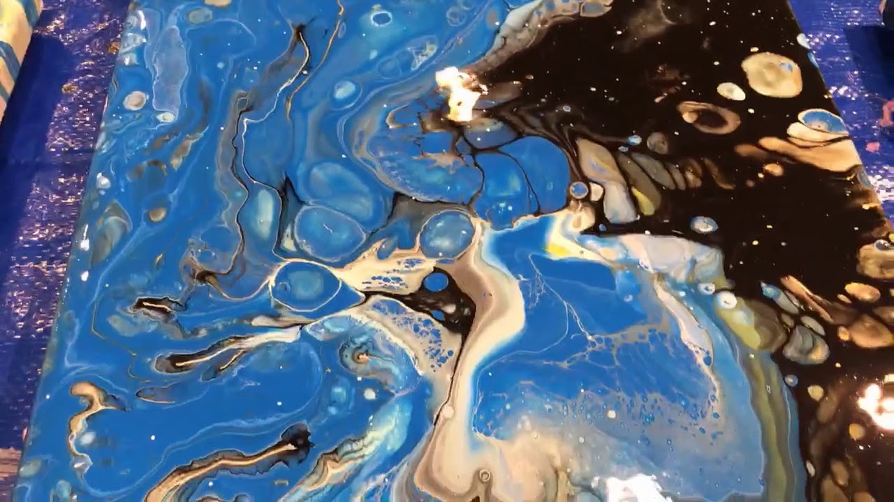 Students' Awesome Pours at Landt Creative Space