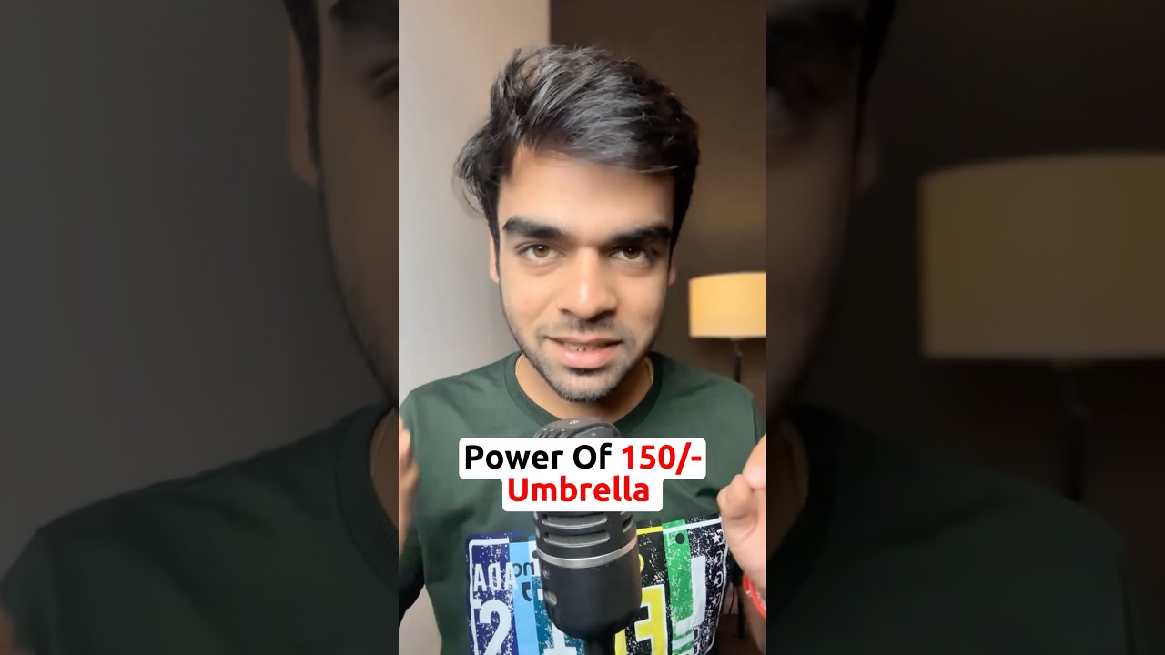 How 150/- Umbrella Save Lives #finance #shorts
