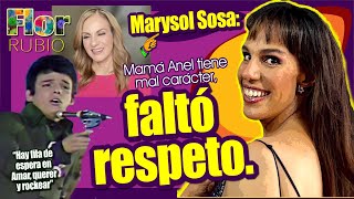MARYSOL SOSA: MAMÁ, MAL CARÁCTER. FALTÓ RESPETO. Flor Rubio la entrevista de su vida y planes.