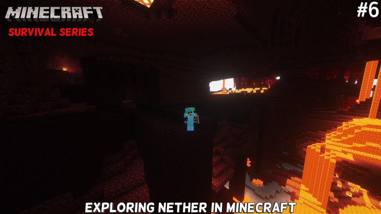 I Found Mysteries Nether Fortress In Minecraft | episode 6 | MINECRAFT ...