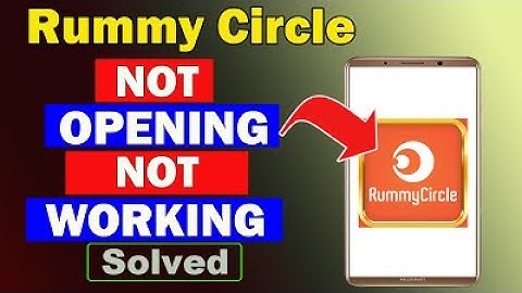 ✅Fix Rummy Circle App Not Opening / Not Working / Not Responding Problem ✅