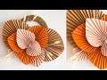 DIY - Paper Palm Leaves - Boho Palm Leaves Wall Hanging - Wall Decor - DIY Room Decor