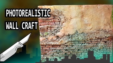WEATHERED WALL - TUTORIAL: High details (XPS-craft)