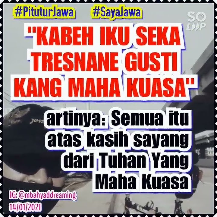 #NASEHAT PITUTUR LUHUR #JAWA #NUSANTARA UNTUK KEHIDUPAN ANDA DULU SEKARANG DAN YANG AKAN DATANG REAL