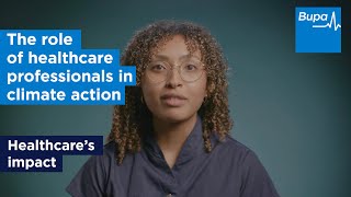 Healthcare's Impact : The Role of Healthcare Professionals in Climate Action