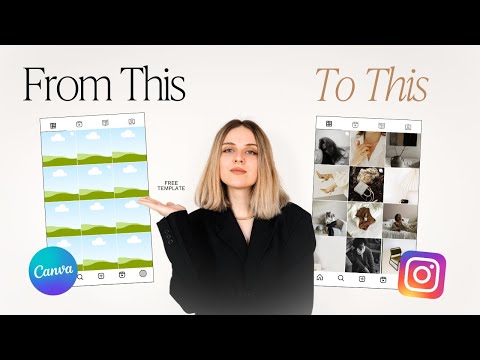 How to Plan Your Instagram Feed on Canva (+ FREE Template)