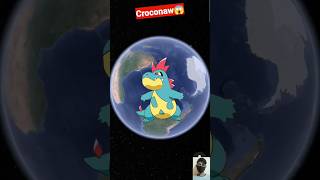 I Found Croconaw On Google Earth 😱 #shorts #youtubeshorts #shortsfeed #croconaw