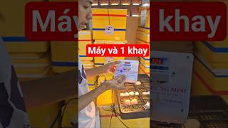 máy ấp trứng thông minh và 1 khay đảo