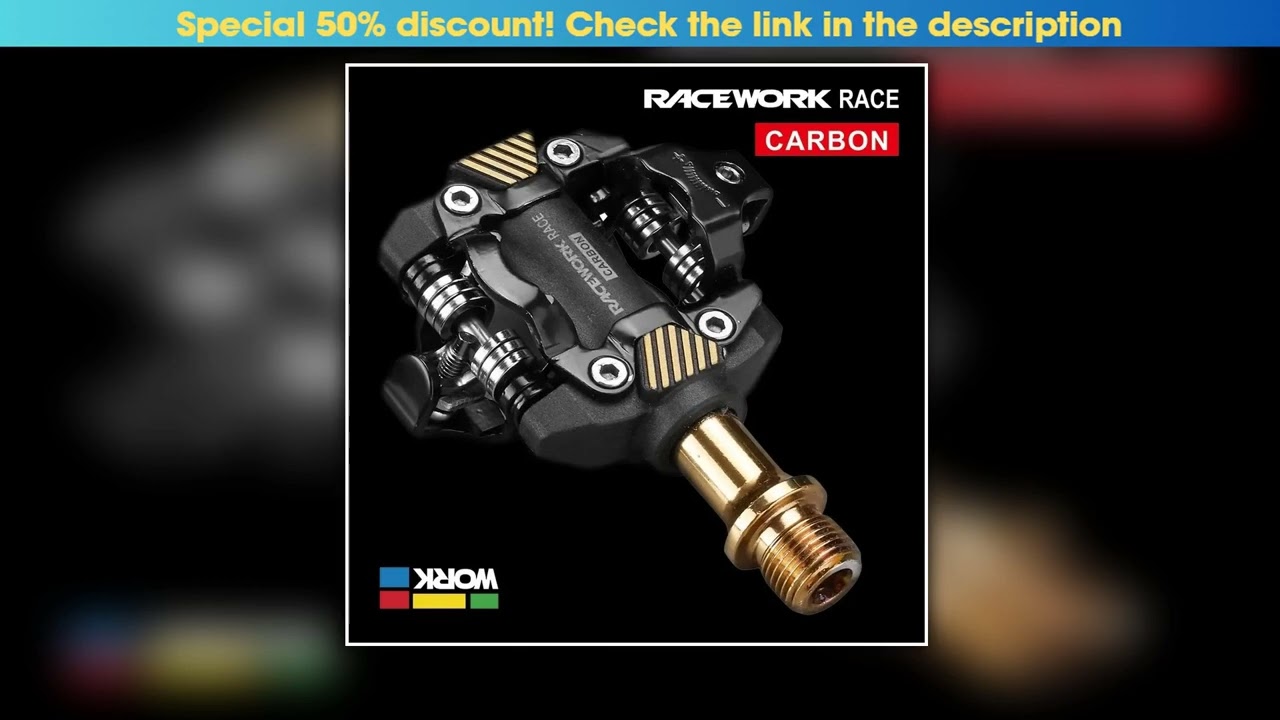 SPD XM8100 MTB Pedal Bike SelfLocking DU Bearing Ultralight Bicycle Parts Essential Gear