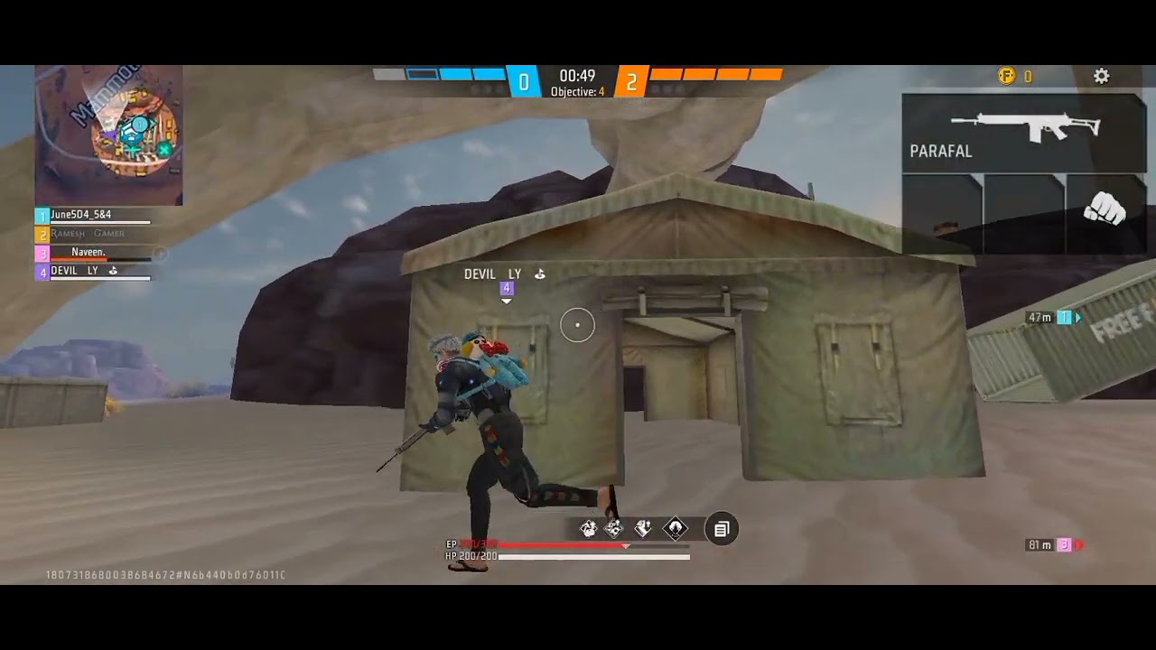 1 vs 4 in cs rank/ H_Abbas Gaming - YouTube