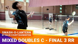 Smash-O-Lantern | Mixed Doubles C | Final 3 RR | Gavin Le/Angela Wang vs Jacob Zhou/Bella Liu Content