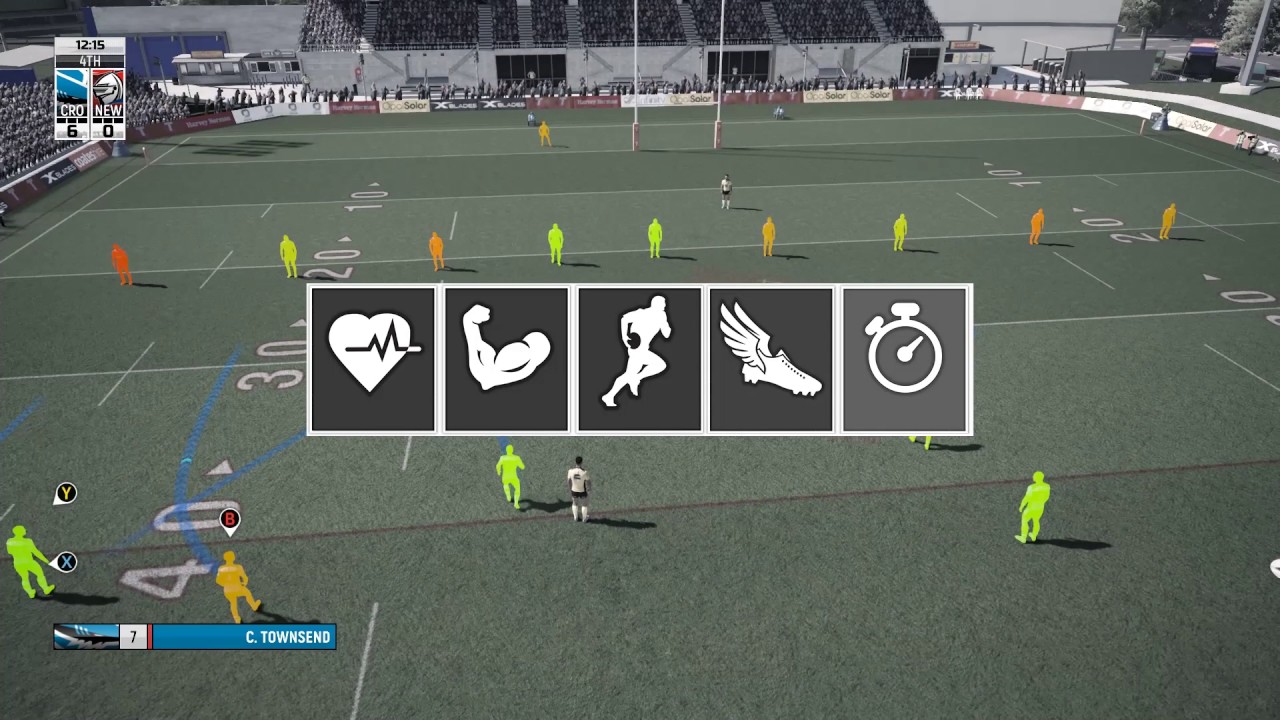 Rugby League Live 4 Attacking Tactics YouTube