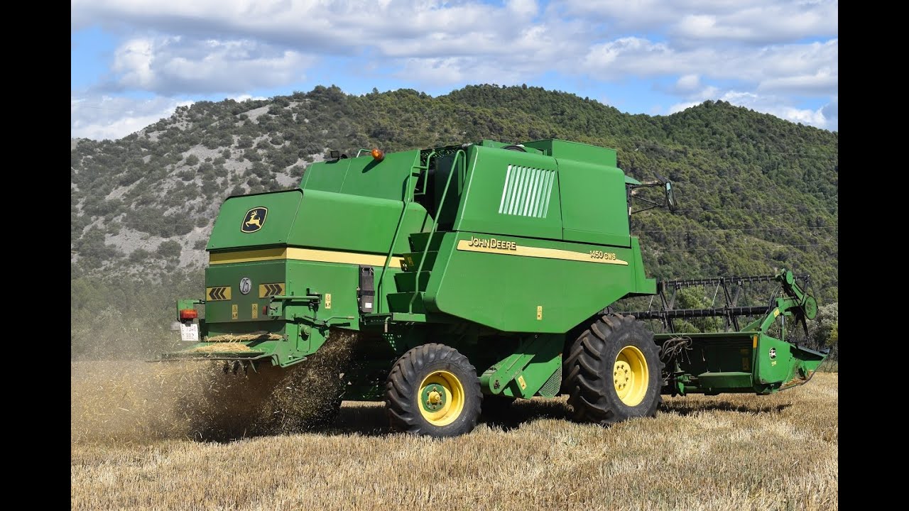 Cosecha cereal John Deere 1450 CWS // 4k 🇪🇸