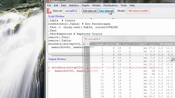 Chi-Square Tests using Rcmdr.mp4