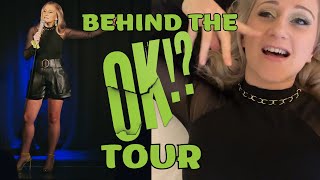 Behind the scenes of my comedy world tour... pt 1