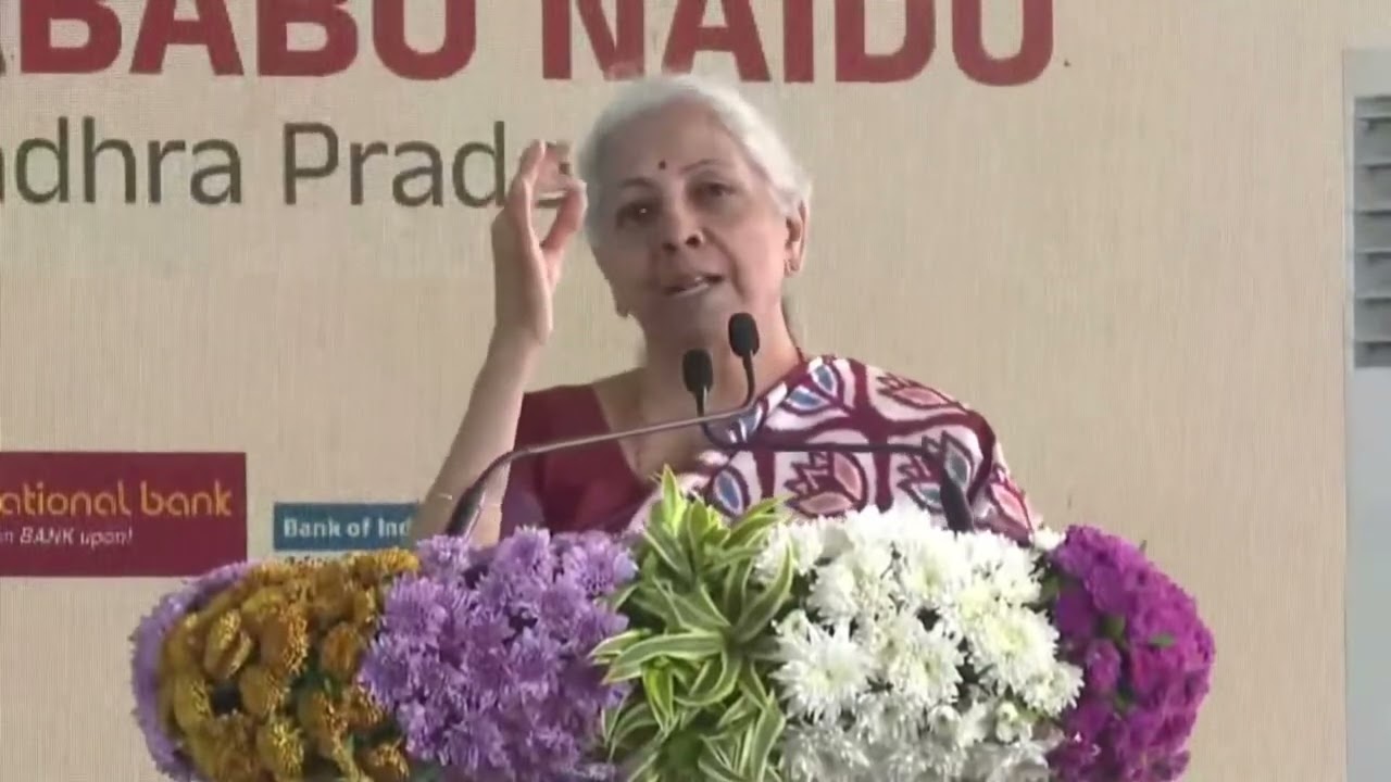 Smt Nirmala Sitharaman’s address at foundation stone event for financial institutions in Amaravati