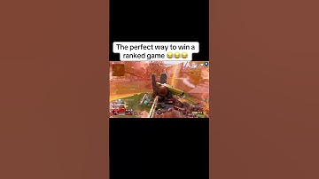 Perfect way to win!! #hollowfrobe #apex #apexlegends #apexlegendsclips #ranked #shorts