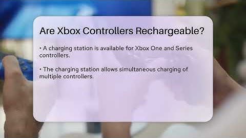 Are Xbox Controllers Rechargeable? - Video Gamers Vault