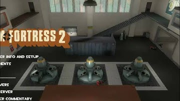 TF2 Bot Battle on main menu