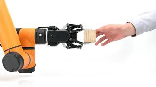 The video is introducing DHRobotics  AG95 Adaptive Gripper