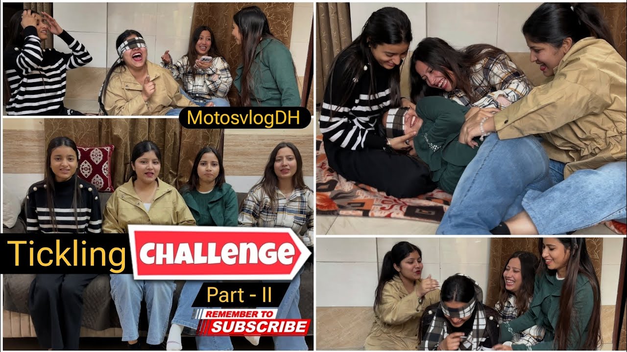 Tickling Challenge Part -II 🤗 || Gudgudi Challenge 🤣 ||‎⁨ Totally Masti Masala✌️||@MotosVlogsDH #Fun