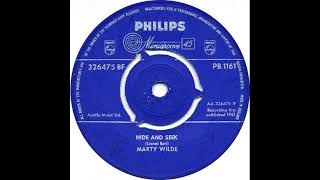 UK New Entry 1961 (178) Marty Wilde - Hide And Seek