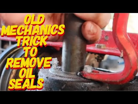 OLD MECHANICS TRICK TO EASILY REMOVE OIL SEALS