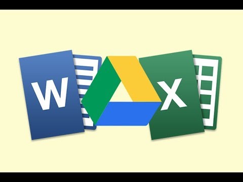 Word veya Excel belgelerini Google drive ile görüntüleyin