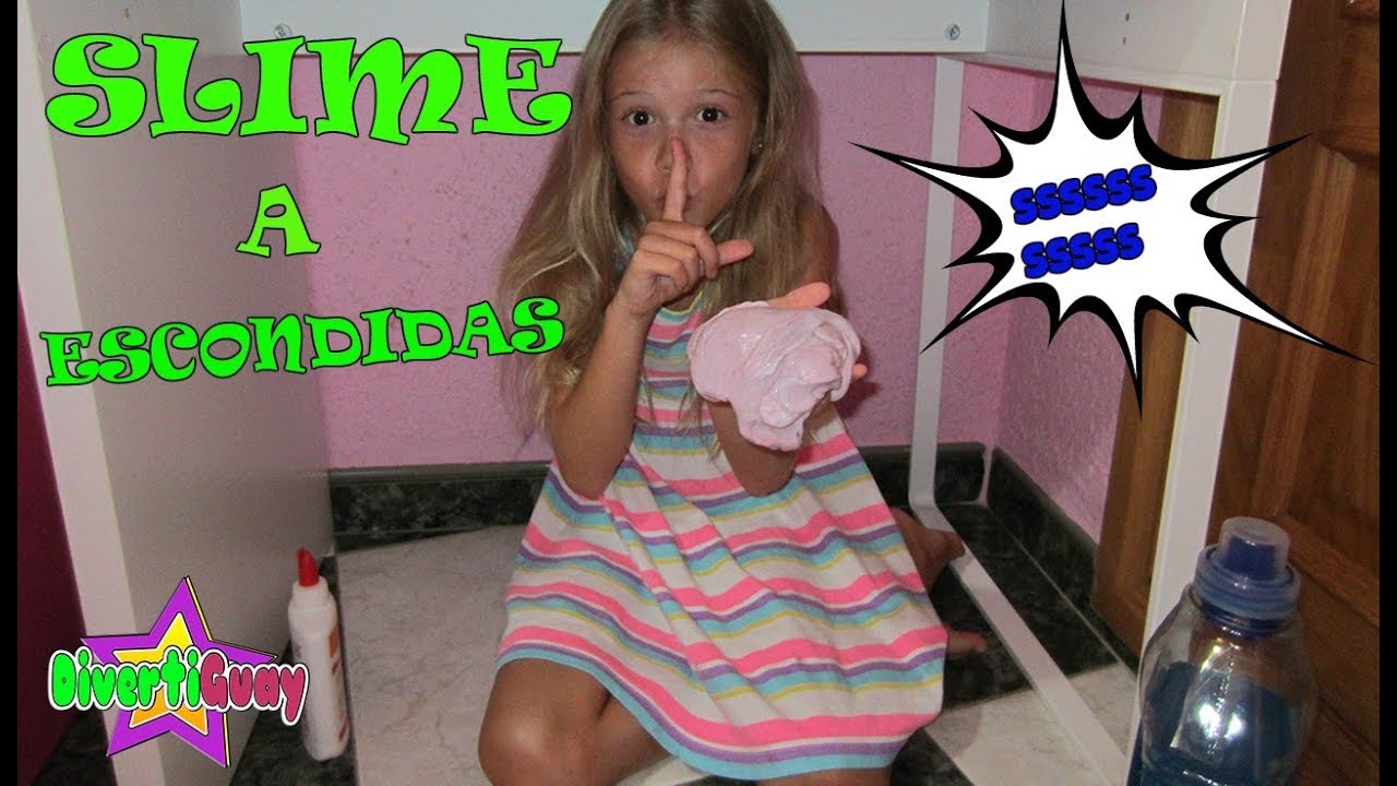 HACIENDO SLIME A ESCONDIDAS!! SLIME EN SECRETO