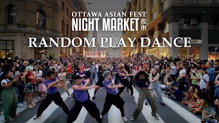 [KPOP RANDOM PLAY DANCE] Ottawa Asian Fest Night Market 2023 | Hosted by SALJA DANCE
