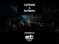 @CUTDWN x BoTEKKe premiered @ EDC. This Hardtechno/Raw weapon will be droppin soon⚔️🔥 #hardtechno