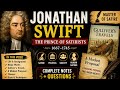 Jonathan Swift Complete Notes || Gulliver's Travels || A Modest Proposal | MCQs | BA, MA, UGC NET ||