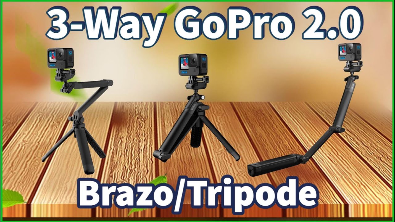 ✔️Brazo/Bastón GoPro 3-Way 2.0 Unboxing + Review