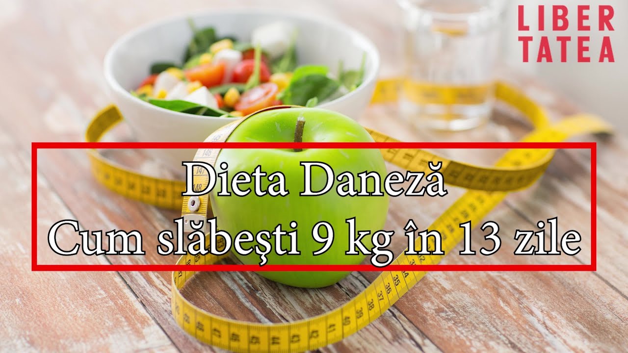 Dieta daneza – slabesti 9 kg in 13 zile