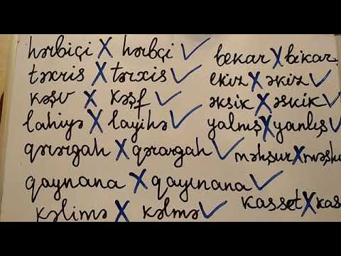 Video: İngilis dilində defislərdən necə istifadə olunur (şəkillərlə)
